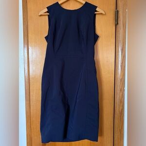 Calvin Klein Classic Navy Sheath Dress - Women
